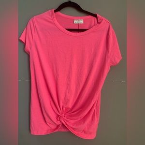 Bobbie Brooks Hot Pink Tee Size XL
